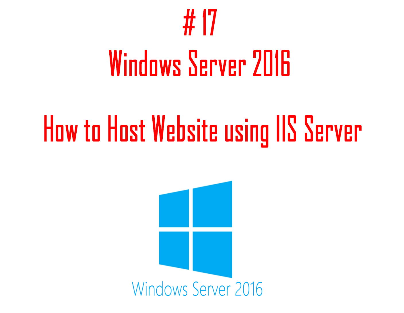 You are currently viewing How to Host a Website on IIS server on Windows Server 2016
<span class="bsf-rt-reading-time"><span class="bsf-rt-display-label" prefix=""></span> <span class="bsf-rt-display-time" reading_time="2"></span> <span class="bsf-rt-display-postfix" postfix="min read"></span></span><!-- .bsf-rt-reading-time -->