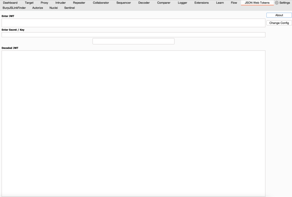 JSON Web Tokens Burp Suite Extension