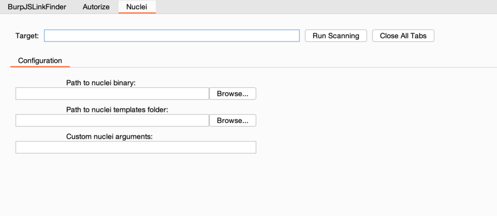 Nuclei Burp Integration Burp Suite Extension