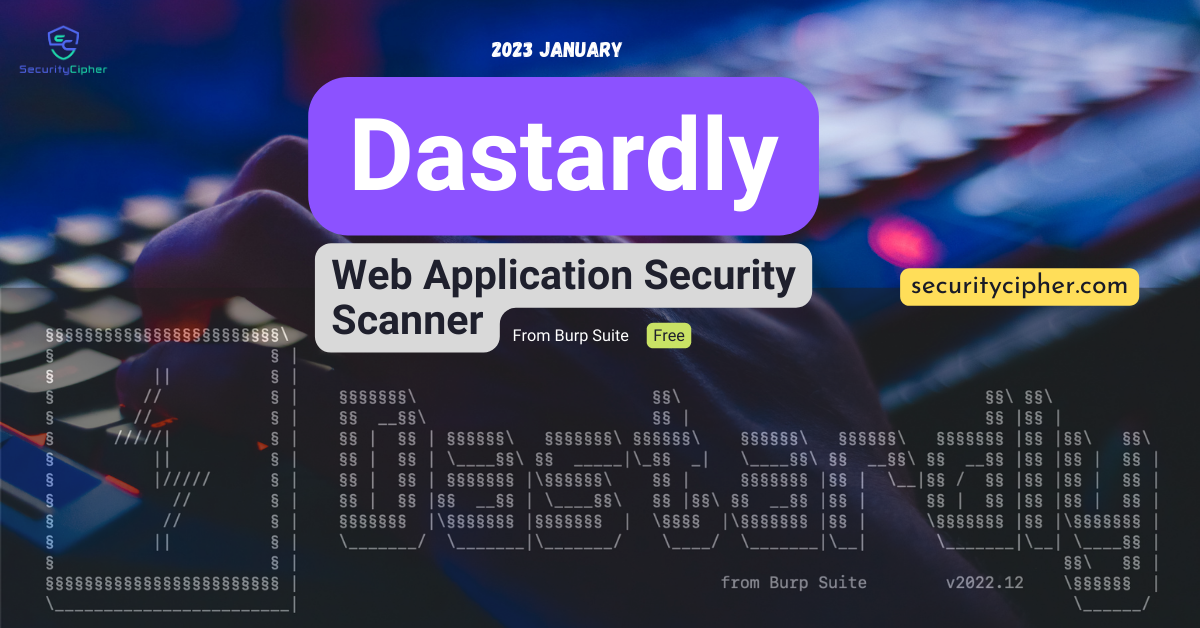 Read more about the article Dastardly – Web Application Security Scanner – CI/CD
