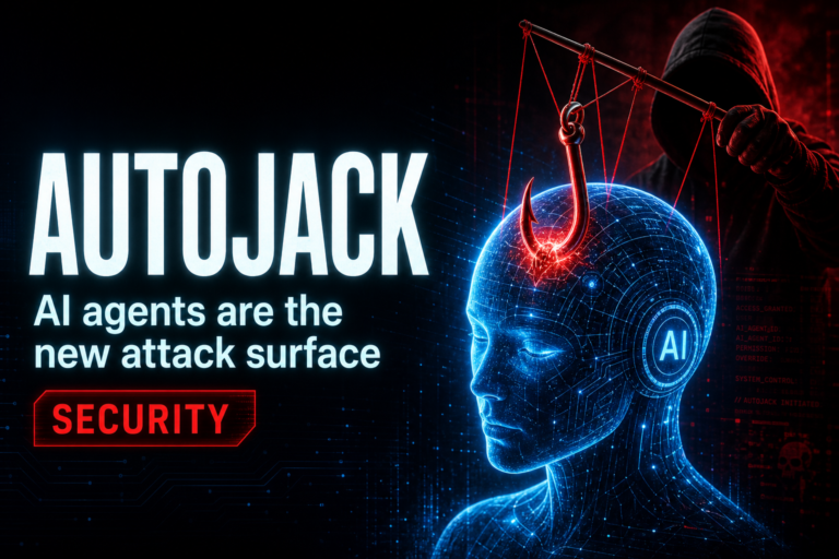 AutoJack: How One Web Page Can Hijack Your AI Agent and Own Your Machine
