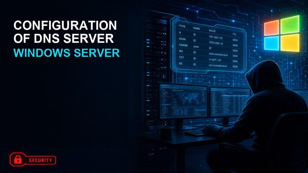 Windows Server tutorial: Configuration of DNS Server